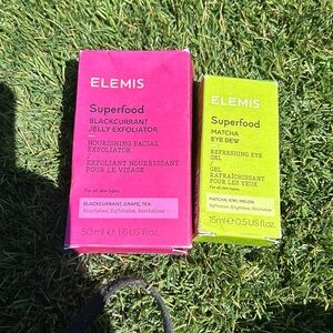 BUNDLE: Elemis Superfood Matcha Eye Dew & Blackcurrant Jelly Exfoliator